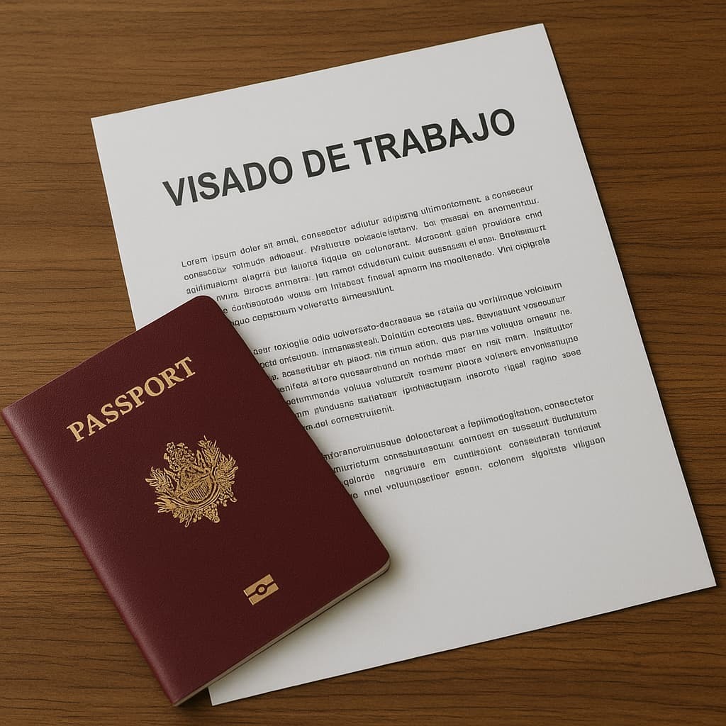 visado trabajo